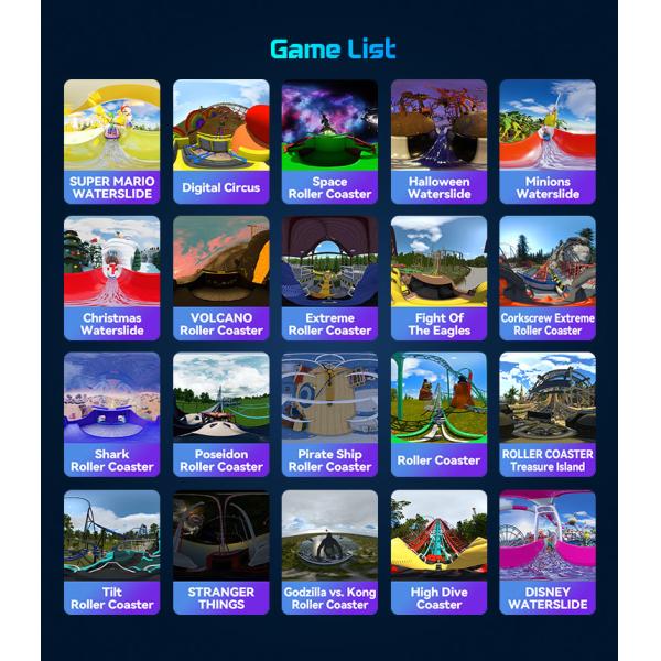 VR Commercial Game Simulator 9d Vr Simulator Game Center