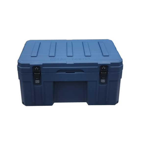 76L Rotomolding High Quality Durable Outdoor Waterproof Thin Storage Case ODM Customized Logo Off-road Box Multi-color Options