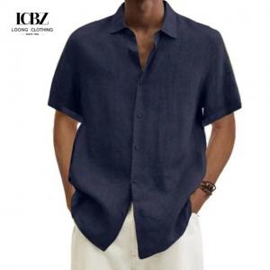 China Support 7 Days Sample Order Lead Time Men's Short Sleeve Hawaiian Shirts and Shorts on sale