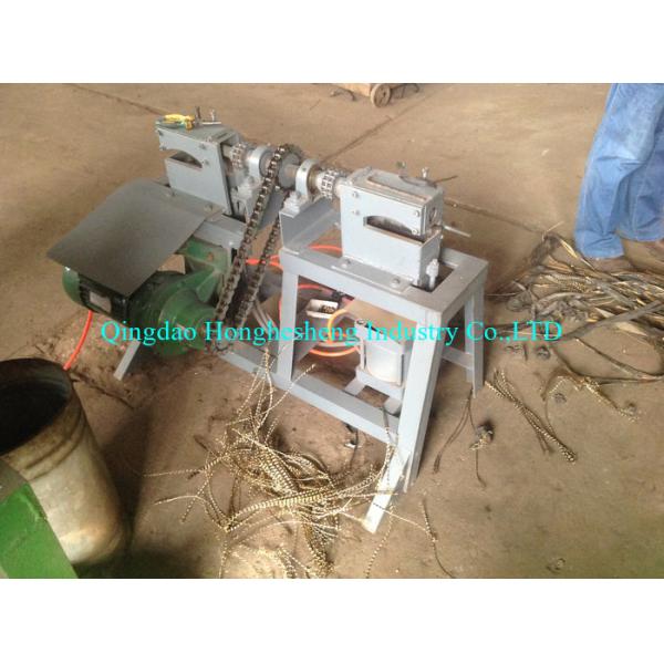 Unvulcanized Radial Tyre Scrap Steel Wire Separator Machine Semi Automatic Manual