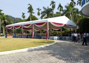 China Temporary Banquet 15 X 25 Tent , Outdoor Party Tents Easy Installation on sale