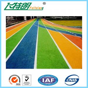 Colorful Athletic Run Track EPDM Rubber Granules Coating Gym Floor Mats