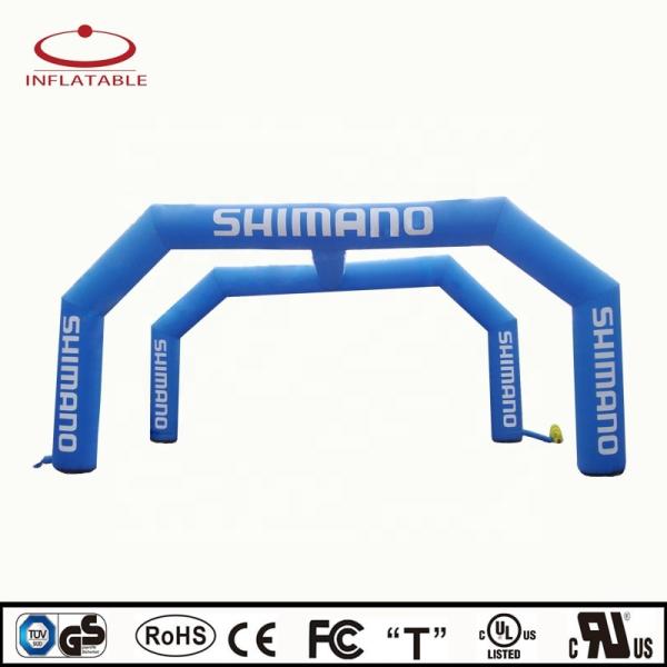 Custom Logo Big Race Wedding Inflatable Finish Line Arch Party for Outdoor Event