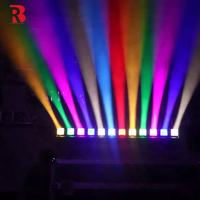 12X40W RGB LED Strobe Light Bar Sound Activated For DJ Events for sale