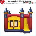 High quality gaint PVC Inflatable bouncer castle toys with slide