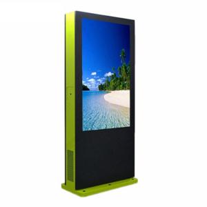 Android IP65 2500 Nits 65" Vertical Digital Signage Totem