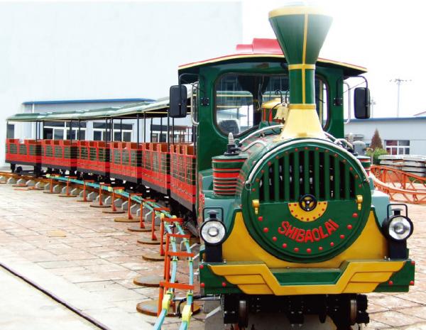 Quality OEM Big Fairytale Amusement Park Trains With Track For Outdoor / Indoor for sale