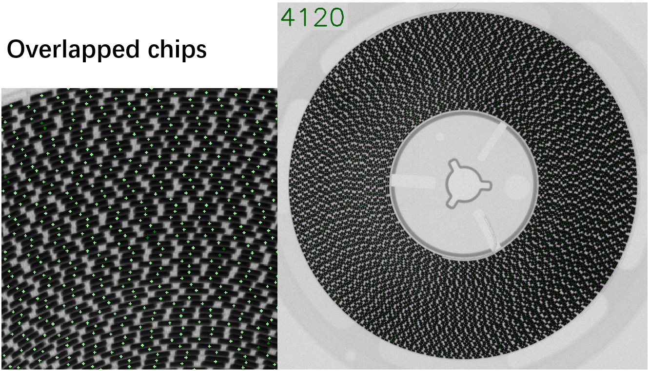 X-ray Parts Counter with AI deep learning and Cloud Database Integration