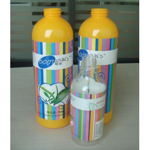 Automatic Sticker Labeling Machine , Liquid Detergent Bottle Labeling Machine 114.6mm Chain Board