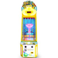 China Golden Dragon Spit Beads Kids Lottery Coin Operated Game Machine 110V/220V for sale