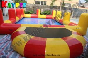 Wholesale Inflatable pillar pool with water ball,inflatable pool with bubble ball from china suppliers