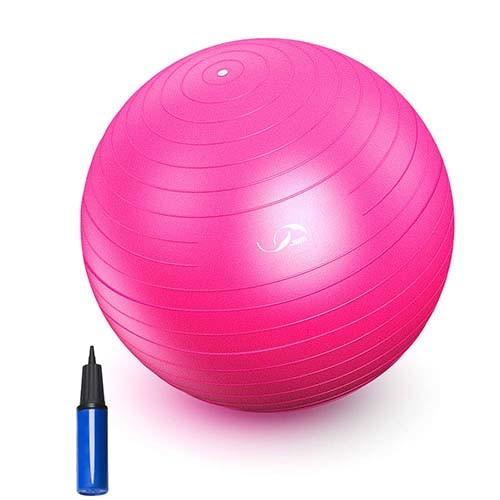Quality Explosion Proof Gym Yoga Balance Ball Large Fitness Body Tone Workout Exercise Ball for sale
