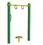 Outdoor Gym Fitness Exercise Equipment in Park or Sports Center A-14903