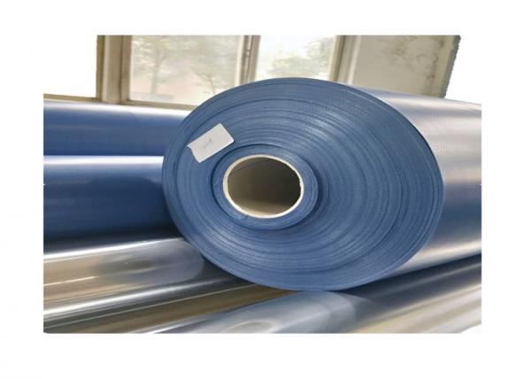 Quality 1200 Gsm 0.9mm Blue Matte PVC Tarp Roll For Inflatable Boat / Swimming Pool for sale