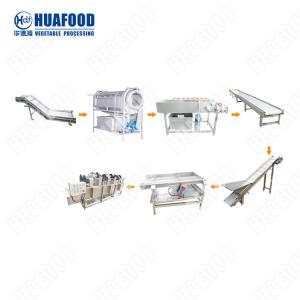 Wholesale Orange Squeezing Commercial Vegetable Washing Machine Fruit Washing Line from china suppliers