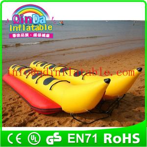 Wholesale Inflatable banana boat for sale inflatable double tube banana boat inflatable water boat from china suppliers