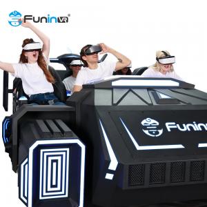 China 6 Seats Black 9D Vr Space Ship Design 9d Cinema Virtual Reality Simulation Rides Game Machine 9d Vr on sale