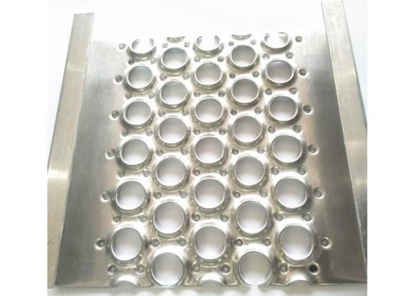 Quality 5" Depth Round Hole Metal Grtp Strut Grating Panel For Anti Skid Walkway for sale