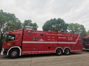 Wholesale Scania Chassis 6×4 Fire Fighting Truck 3000L Rescue Fire Truck from china suppliers
