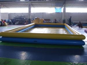 Wholesale 2 Layers Height Portable Water Pool , Plastic Swimming Pools For Adults from china suppliers