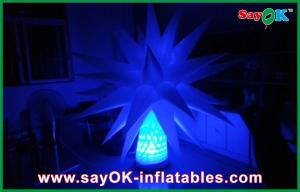 Wholesale Led Light Ground Star Tree With 12 Different Color Inflatable Lighting Decoration from china suppliers