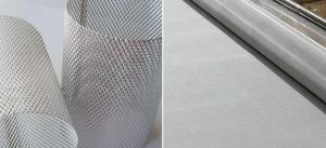 0.04mm Wire Dia Stainless Steel Wire Mesh Panels Twill Weave Customized Length