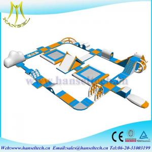 Wholesale Hansel fantastic inflatable water combo trampoline for adult from china suppliers