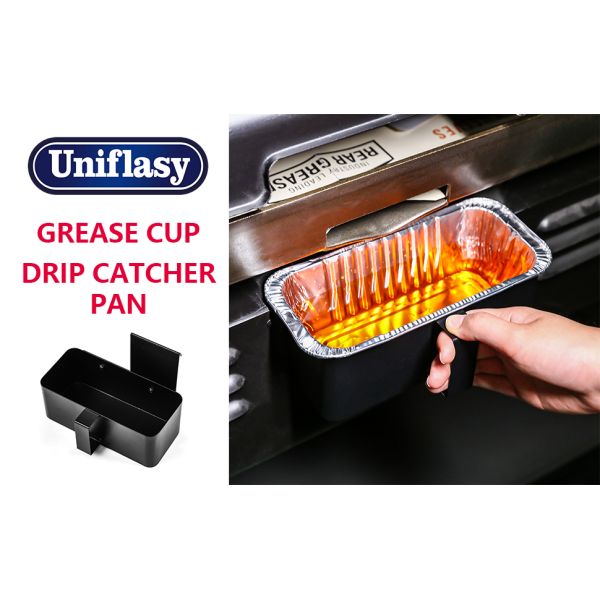 Griddle Grease Cup Drip Pan Liners Griddle Grease Cup for Blackstone Griddle Accessories Grease Cup Foil Tray Pan