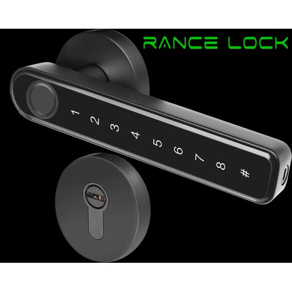 Remote Control Fingerprint Door Lock Security Fingerprint Passcode Lock With Tuya and TThotel APP