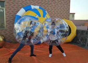 Wholesale Body Zorbing Bubble Ball Soccer , Clear Inflatable Human Soccer Balls from china suppliers