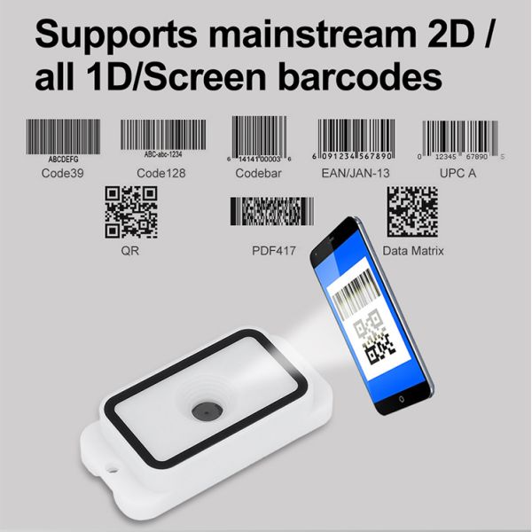 Warehouse Embedded Automatic Barcode Reader High-Speed Scanning for Shipping Labels
