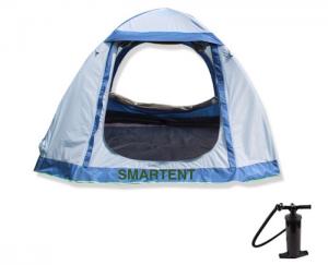 China TPU Pole Inflatable Outdoor Tents Inflatable Air Dome Tent Blue 210X210X150cm on sale