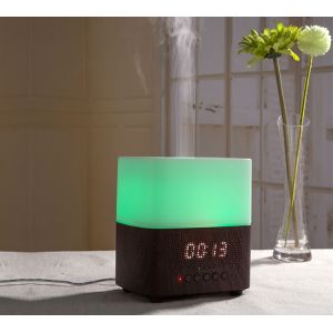Ultrasonic Bluetooth Speaker Aroma Diffuser Alarm Clock