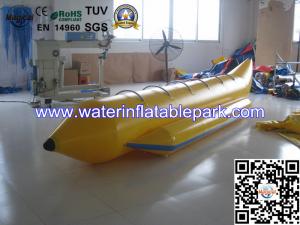 Fire resistance  Yellow Banana Fishing Boats For Commercial Rental