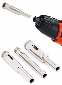 Wholesale Diamond Core Drill Bit Set 6 8 10mm for Ceramic Tile Glass Marble from china suppliers