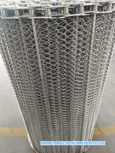 China Wide Range Wire Metal Mesh Conveyor Belt , Stainless Steel Chain Conveyor Belt on sale