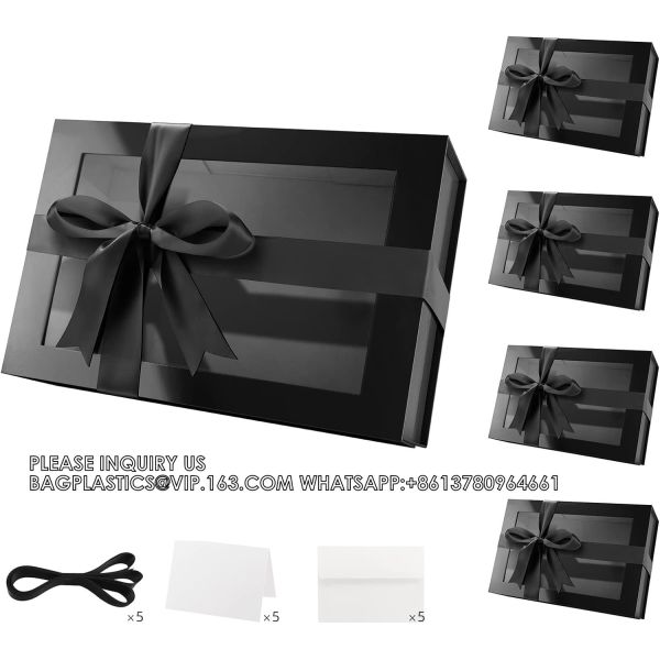 Boxes For Presents Contains Ribbons, Cards, Groomsmen Proposal Boxes, Gift Boxes With Magnetic Lids