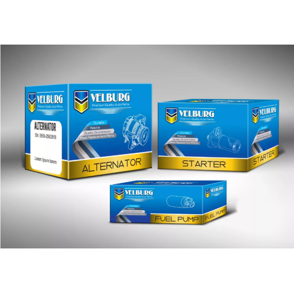 Compostable Auto Parts Packaging Box Rigid Environmentally Friendly Box ODM