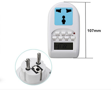 AL-06 Time Switch With Socket EUR/UK PLUG
