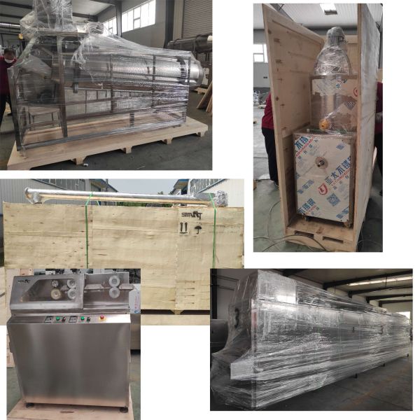2ton/h Pet Food Processing Machine Double Screw Extruder