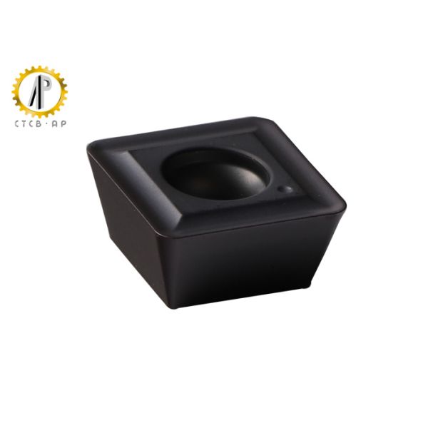 SPMT0602 U Drill Inserts Tungsten Carbide Cutting Tools For Hole Drilling