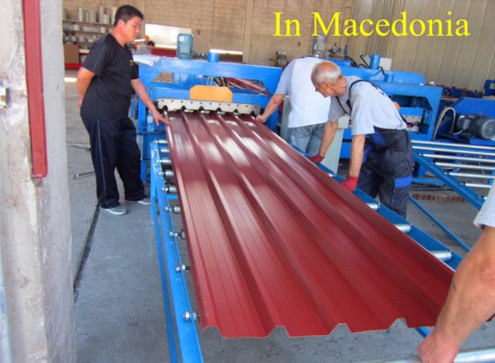 JCX New Corrugated Aluminum Iron Roofing Sheets Making Machine With New Technology and cold bending roll forming machine