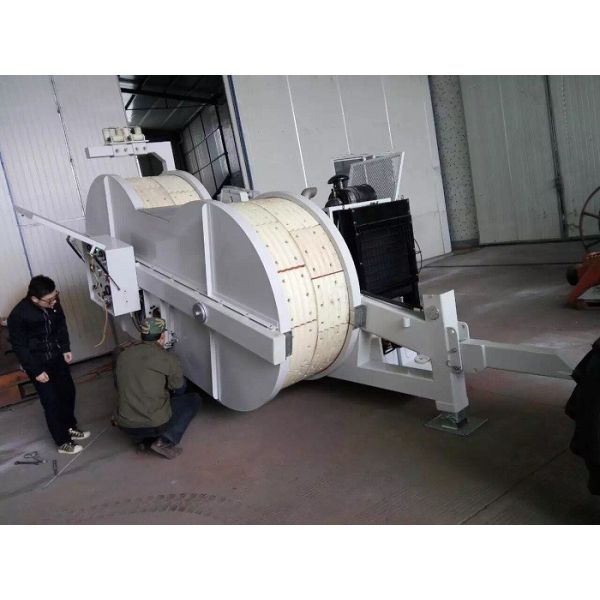 Two Bundle OPGW Installation Equipment , Overhead Line Tension Stringing