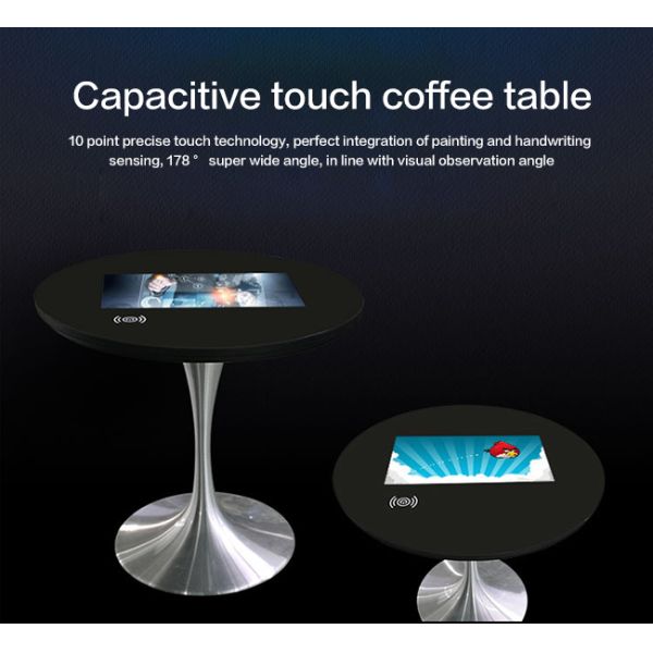 21.5 Inch Customizatble Size OS Smart Interactive Multitouch System Lcd Advertising Panel Touch Screen Table
