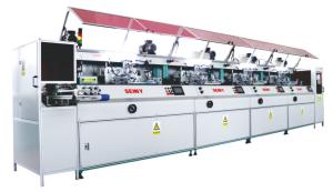 Wholesale Fully Automatic Modular Bottle Screen Printer with IR Curing from china suppliers