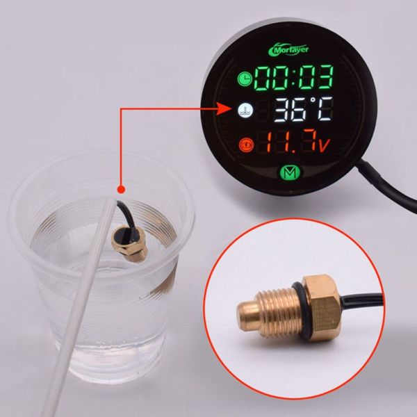 5V 2.5A Digital Bicycle Motorcycle Meter With Usb Charging
