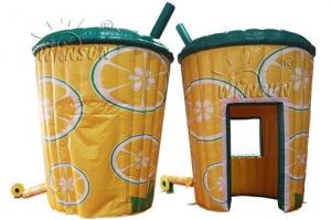 Lemonade Style Inflatable Event Tent For Festival / Company Promotion