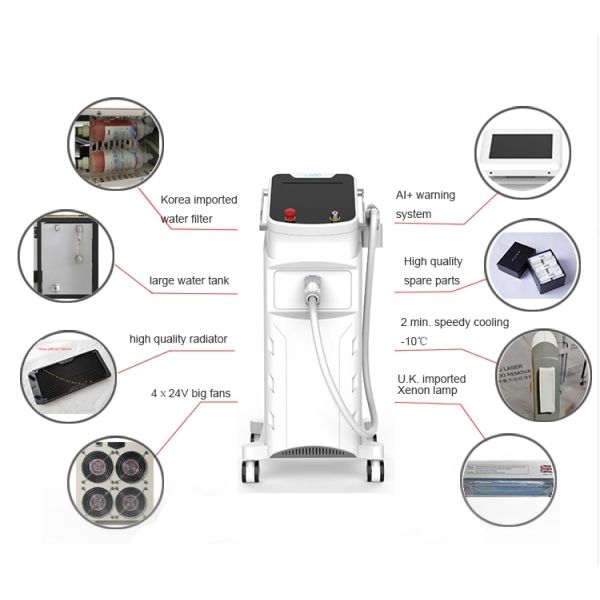 Salon Use E Light Machine , Safety Convenience Laser Tattoo Removal Machine