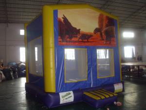 Wholesale Custom indoor Inflatable Sports Games , Bouncer Houses For Adults / Kids from china suppliers