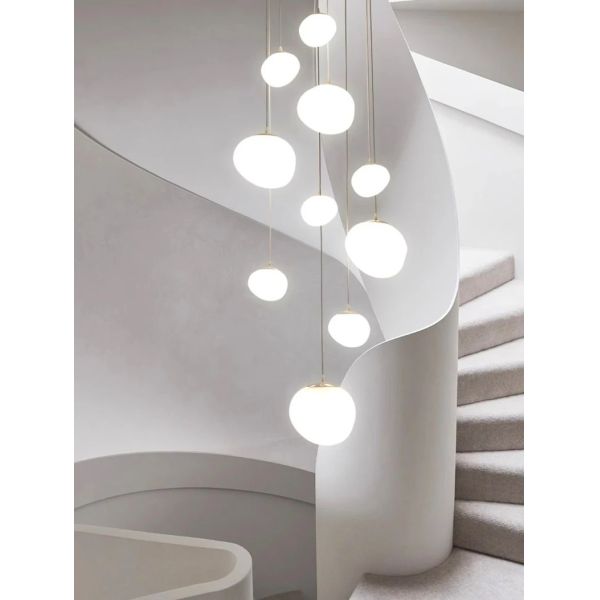 Modern Ceiling Chandeliers Creative Staircase Pendant Light(WH-NC-128)